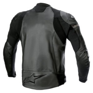 ALPINESTARS GP FORCE AIRFLOW LEATHER JACKET BLACK