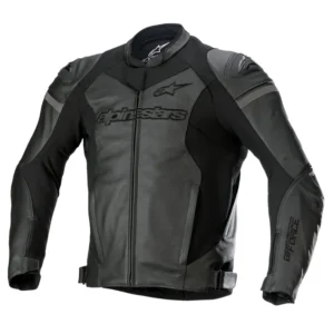 ALPINESTARS GP FORCE LEATHER JACKET BLACK