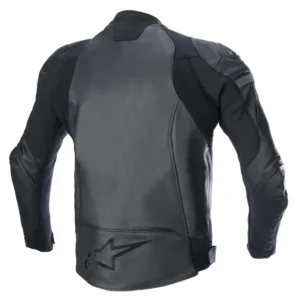ALPINESTARS GP FORCE LEATHER JACKET BLACK