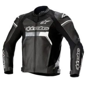 ALPINESTARS GP FORCE LEATHER JACKET BLACK, WHITE
