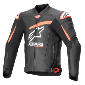 ALPINESTARS GP PLUS R V4 AIRFLOW LEATHER JACKET BLACK, RED