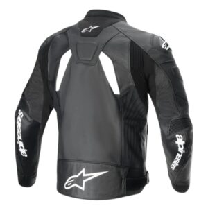 ALPINESTARS GP PLUS R V4 AIRFLOW LEATHER JACKET BLACK, WHITE