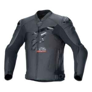 ALPINESTARS GP PLUS R V4 AIRFLOW LEATHER JACKET BLACK