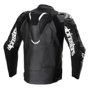 ALPINESTARS ATEM V5 LEATHER JACKET BLACK, WHITE