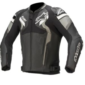 ALPINESTARS ATEM V4 LEATHER JACKET BLACK, WHITE