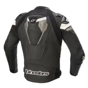 ALPINESTARS ATEM V4 LEATHER JACKET BLACK, WHITE