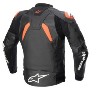 ALPINESTARS GP PLUS V4 LEATHER JACKET BLACK, RED