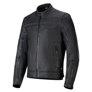 ALPINESTARS DYNO LEATHER JACKET BLACK