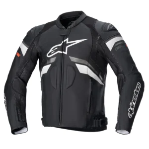ALPINESTARS GP PLUS R V3 LEATHER JACKET BLACK, WHITE