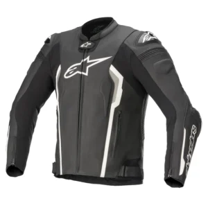 ALPINESTARS MISSILE V2 AIRFLOW LEATHER JACKET BLACK, WHITE