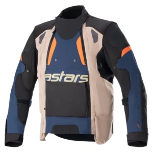 ALPINESTARS HALO DRYSTAR JACKET DARK BLUE, DARK KHAKI