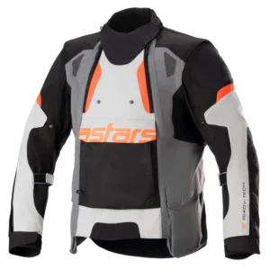 ALPINESTARS HALO DRYSTAR JACKET DARK GREY, ICE GREY