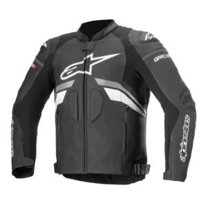 ALPINESTARS GP PLUS R V3 AIRFLOW LEATHER JACKET BLACK, WHITE