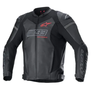 ALPINESTARS MM93 TRACK LEATHER JACKET BLACK