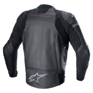ALPINESTARS MM93 TRACK LEATHER JACKET BLACK