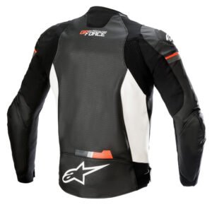 ALPINESTARS GP FORCE AIRFLOW LEATHER JACKET BLACK, RED