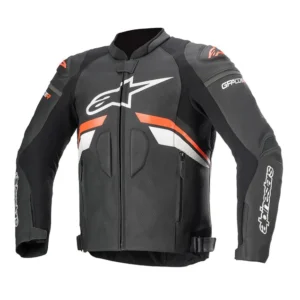 ALPINESTARS GP PLUS R V3 AIRFLOW LEATHER JACKET BLACK, RED