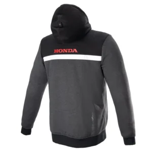 ALPINESTARS HONDA CHROME STREET HOODIE BLACK, RED