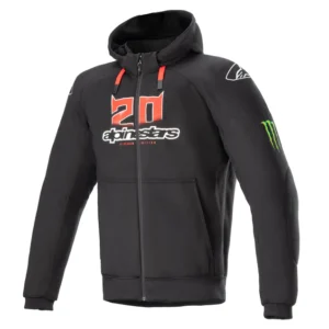 ALPINESTARS FQ20 CHROME IGNITION MONSTER HOODIE BLACK