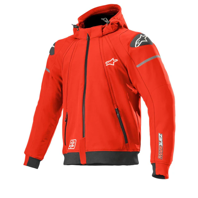 ALPINESTARS RIO HONDO TECH SHELL JACKET BRIGHT RED
