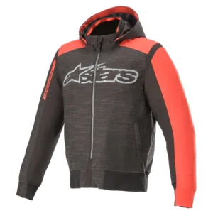 ALPINESTARS RHOD WINDSTOPPER HOODIE BLACK, RED