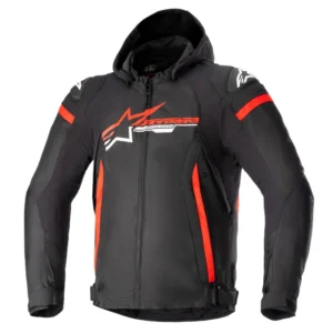 ALPINESTARS ZACA WATERPROOF JACKET BLACK, RED
