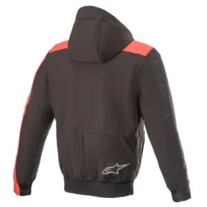 ALPINESTARS RHOD WINDSTOPPER HOODIE BLACK, RED