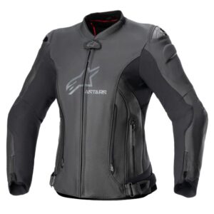 ALPINESTARS STELLA GP PLUS V4 LEATHER JACKET BLACK