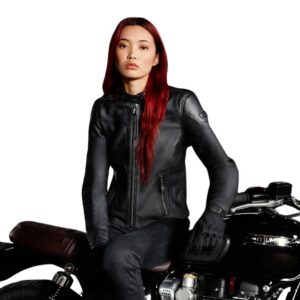 ALPINESTARS TORY WOMEN LEATHER JACKET BLACK