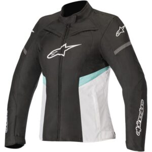 ALPINESTARS STELLA T-KIRA WATERPROOF JACKET BLACK, WHITE, TEAL