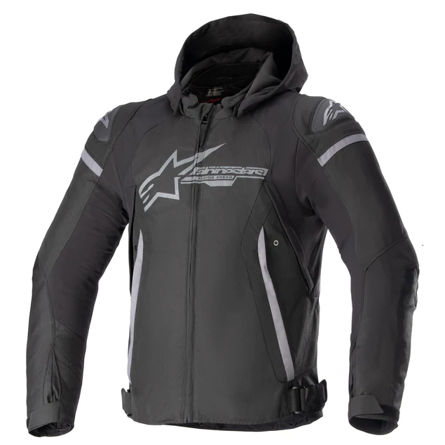ALPINESTARS ZACA WATERPROOF JACKET BLACK, DARK GREY