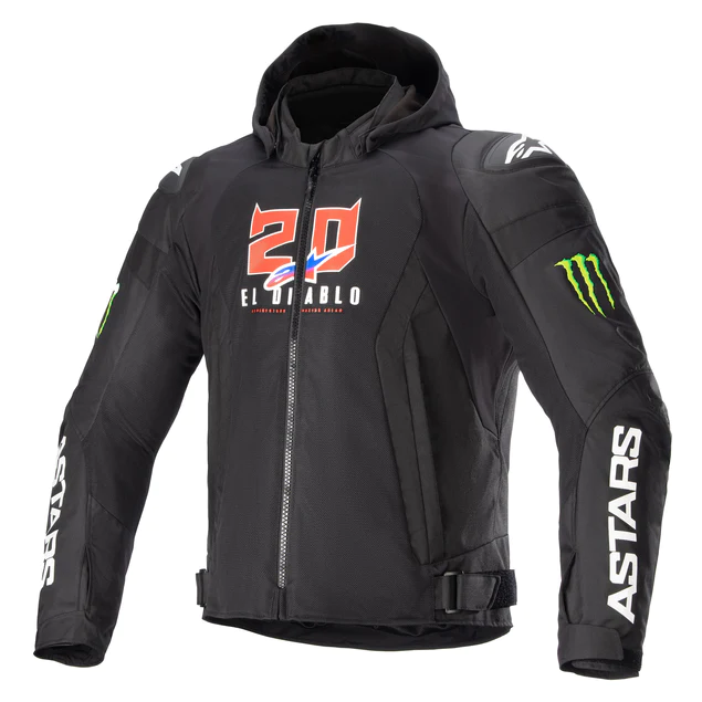 ALPINESTARS FQ20 ZACA AIR MONSTER JACKET BLACK, WHITE