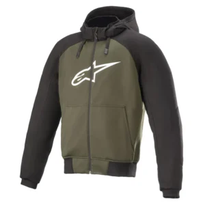 ALPINESTARS CHROME SPORT HOODIE BLACK, FOREST