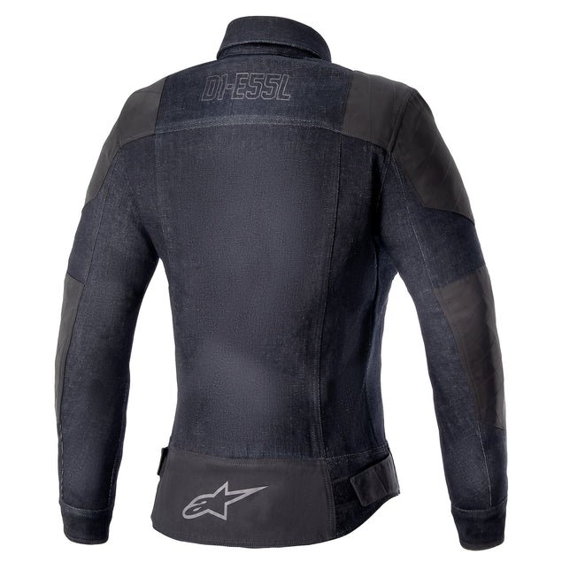 ALPINESTARS X DIESEL AS-DSL SAKURA DENIM WOMEN'S JACKET RINSE BLUE, BLACK - Image 2
