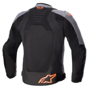ALPINESTARS SMX AIR JACKET BLACK, DARK GREY, ORANGE FLUO