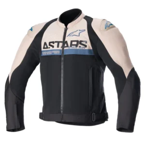 ALPINESTARS SMX AIR JACKET BLACK, SODALITE BLUE