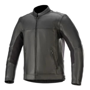 ALPINESTARS TOPANGA LEATHER JACKET BLACK