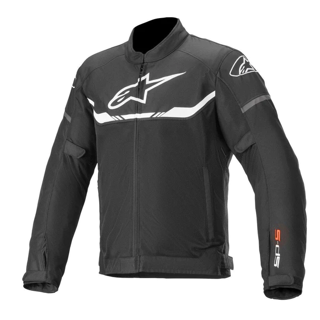 ALPINESTARS T-SPS AIR JACKET BLACK, WHITE FLUO