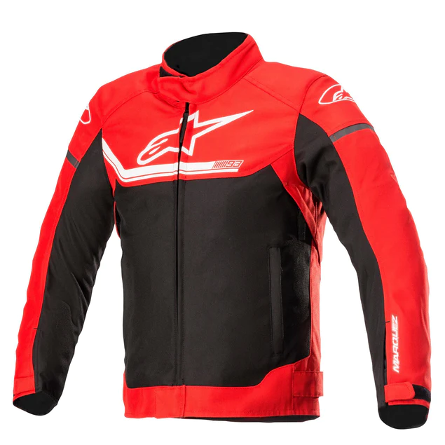 ALPINESTARS MM93 YOUTH AUSTIN WATERPROOF JACKET BLACK, RED