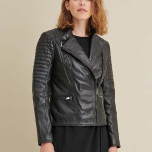 Hadley Quilted Leather Jacket