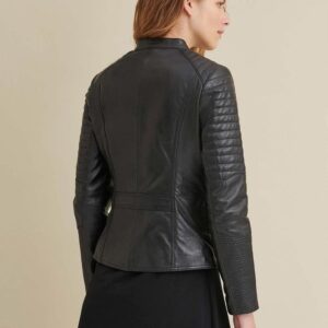 Hadley Quilted Leather Jacket