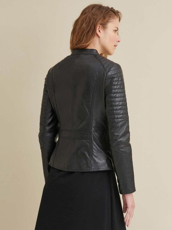 Hadley Quilted Leather Jacket - Image 2