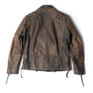 Vintage Brown Cowboy Leather Jacket