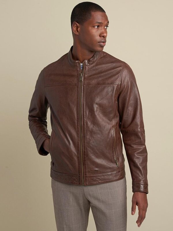 Justin Genuine Leather Jacket - Image 11