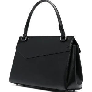 MAISON MARGIELA SNATCHED LEATHER TOTE BAG