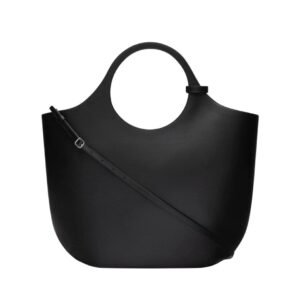 COURREGES LARGE HOLY LEATHER BAG