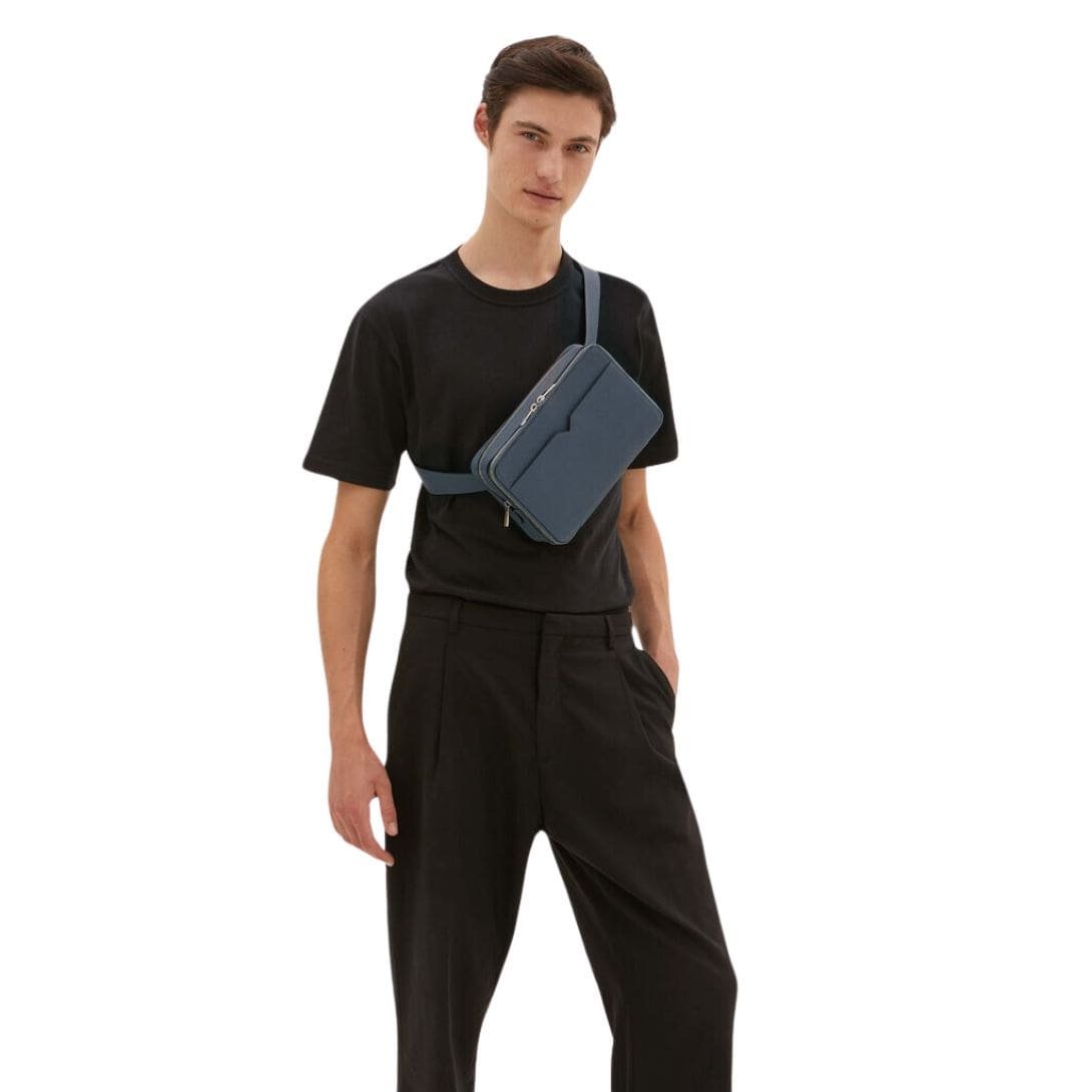 VALEXTRA V-LINE BUM BAG - Image 10