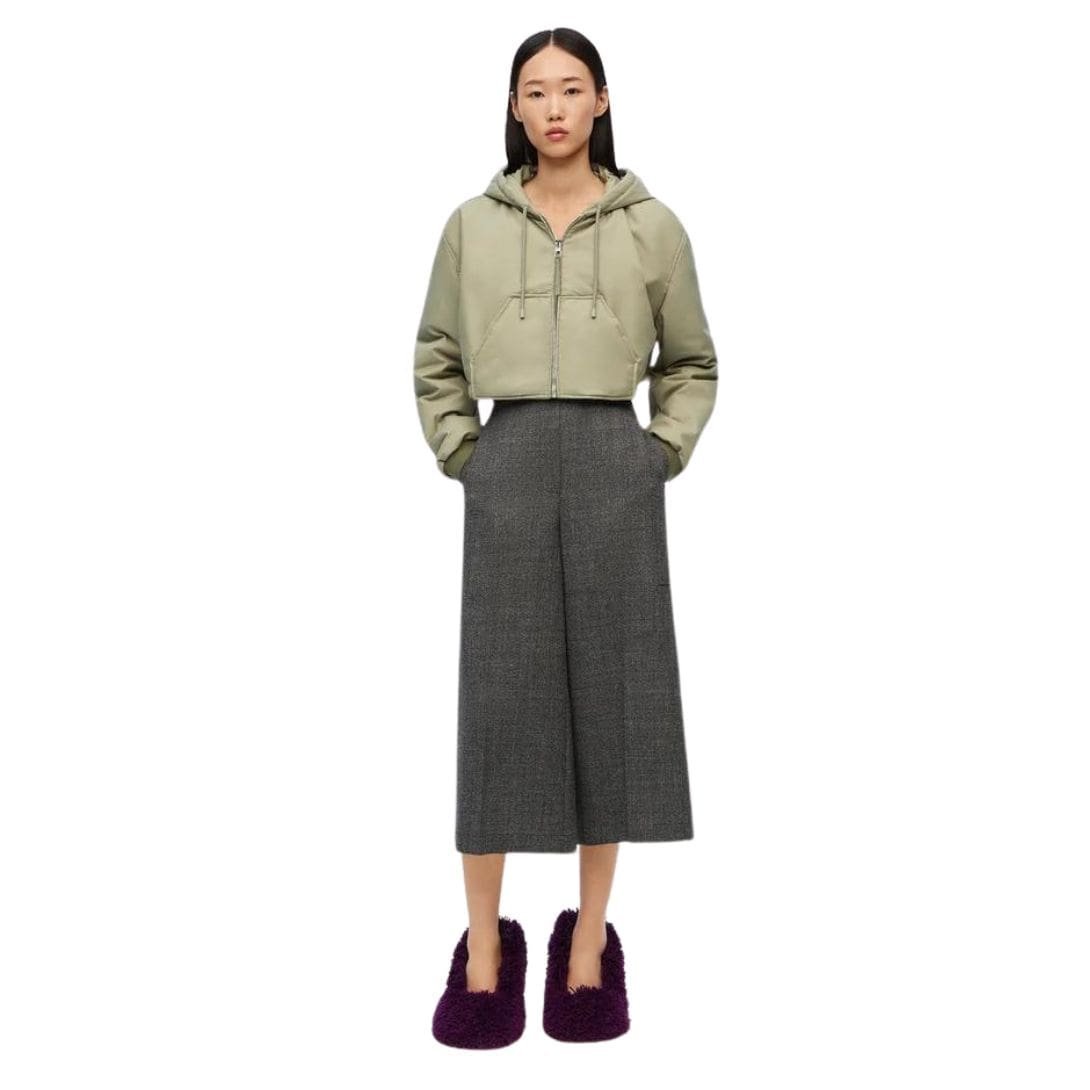 LOEWE CROPPED JACKET WITH HOOD IN COTTON BLEND - Image 5