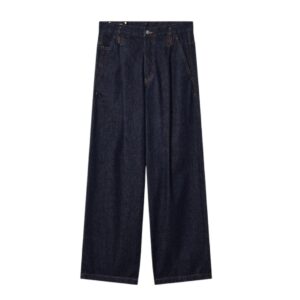 DRIES VAN NOTEN PLEATED JEANS