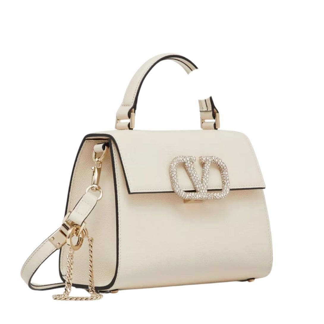 VALENTINO GARAVANI SMALL VSLING HANDBAG WITH JEWEL EMBROIDERY - Image 4